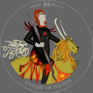 Knight of Wands | Ritter der Stäbe Tarot Karte