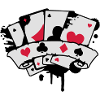 Carte da gioco e striscioni