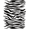 Zebra pattern black