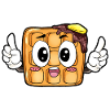 Waffel Essen Feinschmecker Geschenk
