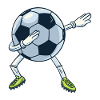 Dabbing Fußball