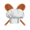 Chef - toque - couverts en bois