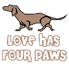 Love has four paws