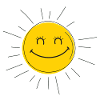 Smiling sun