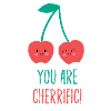 Cherries Cherrific Comic Funny Gift