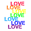 love CSD rainbow