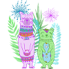 Lama friendship