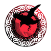 Odin's raven flies over the world of the Vikings