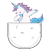 Einhorn in der Tasche
