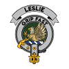 Leslie Scottish Clan Badge Tartan