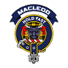 MacLeod Scottish Clan Badge Tartan