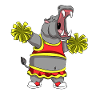 CHEERLEADER HIPPO