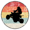 ATV quad retro