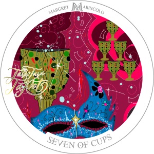 Seven of Cups | Sieben der Kelche Tarot Karte