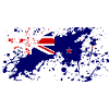 Blob, drapeau, nouvelle zélande