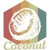 Coconut Retro Vegan Cool Gift