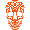 tribal death head 705