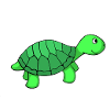 Bild Schildkroete bunt