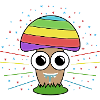 Rainbow Mushroom