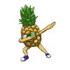 Pineapple Dabbing Pineapple Cool