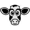 animal cow drawing cow 2110