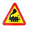 Train crosses