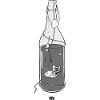 Bouteille de pêche