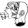 Split Screaming Head