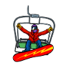 Cadeau de remontée de snowboard