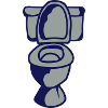 chiotte toilette wc 25