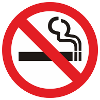 Smoking prohibited | NO SMOKING | T0008