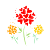 Heart Flowers
