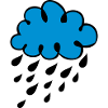 Cloud rain drop