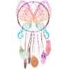 Schmetteling dream catcher hippie