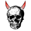 Devils skull