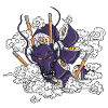 Sushi dragon design
