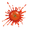 Blaue Tomate