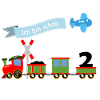 Train 2nd birthday