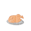 Thanksgiving Erntedankfest Truthahn Geschenk Fest