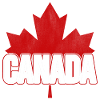 Foglia di acero canadese Bandiera Canada Canada