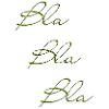 Bla Bla Triple Green Script