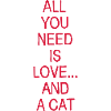 Love and a Cat