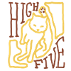 High Five Cat