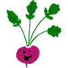 Cute radishes