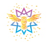 Eule Boho Gold Symbol