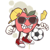 Soccer apple