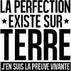 LA PERFECTION EXISTE SUR TERRE,