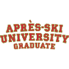 Apres Ski University Graduate (Rot Gold)
