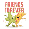 Cannabis cannabis and pizza