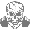 bodybuilding bodybuilding death head haltere